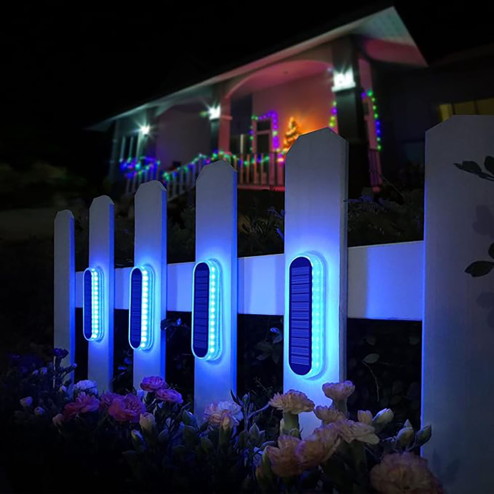 Outdoor Lighting Zigbee - 4 Pack LED Deck Lamp Stairs