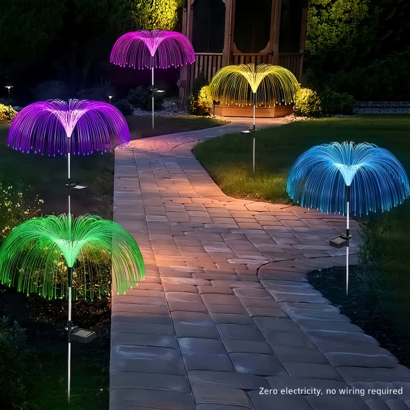 Outdoor Lighting Jellyfish - 5 Pcs Solar Jellyfish LED Lights