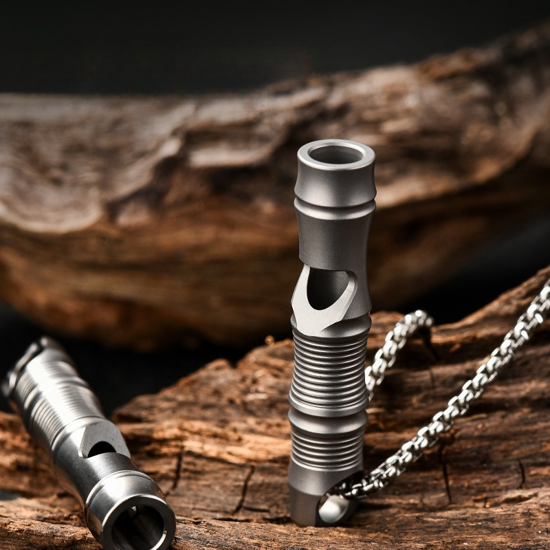 Outdoor Lighting Youtube - Whistle Spot New Titanium Alloy EDC