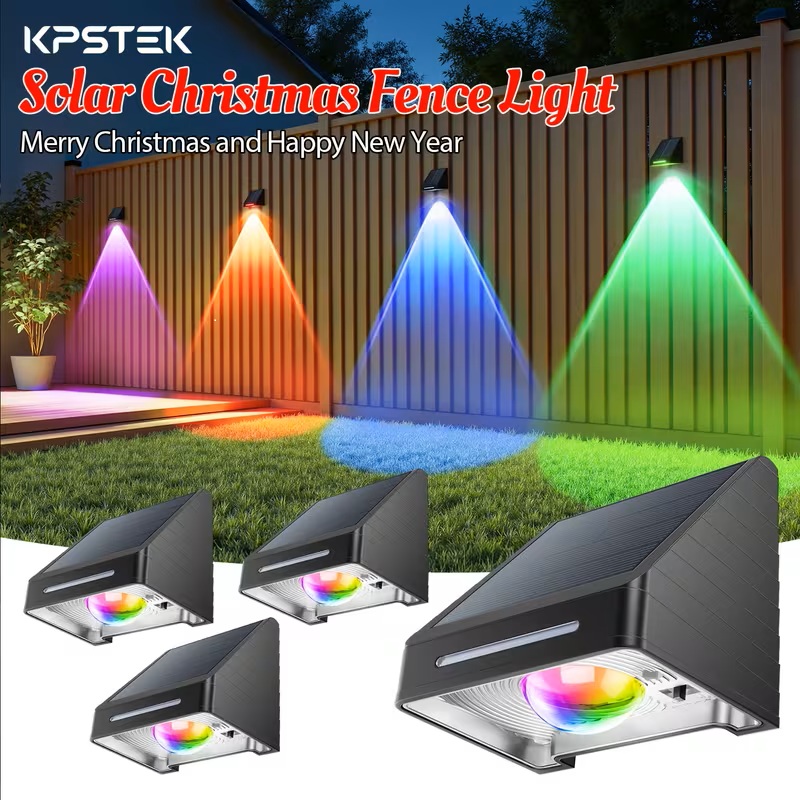 Outdoor Lighting Zigbee - Solar Fence Lights Outdoor: Solar Powered