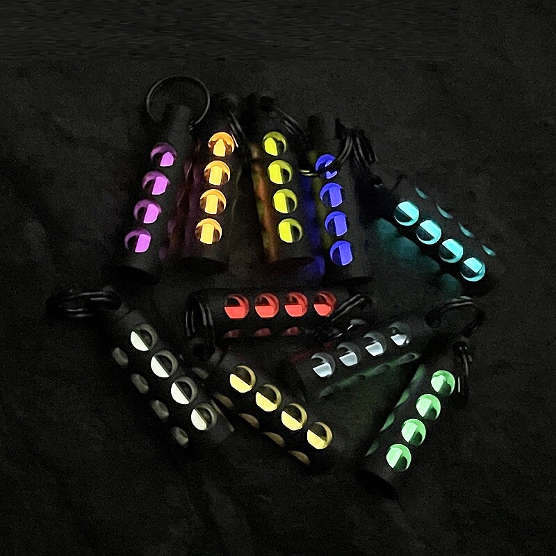 Outdoor Lighting Youtube - 1PC Titanium 25years Tube Pendants Paracord