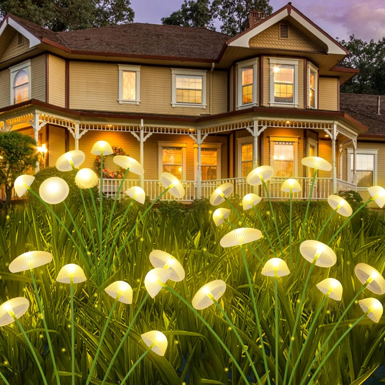 LED Solar Jellyfish Mushroom L - Outdoor Lighting Jellyfish 评论和价格
