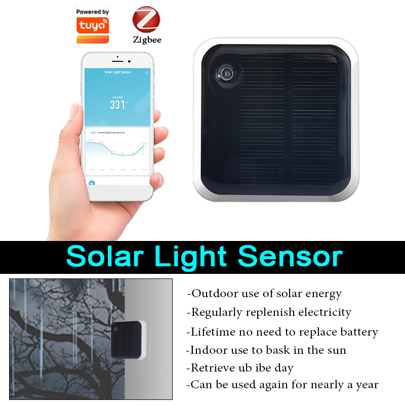 Smart Solar Light Sensor Tuya  - Outdoor Lighting Zigbee 评论和价格