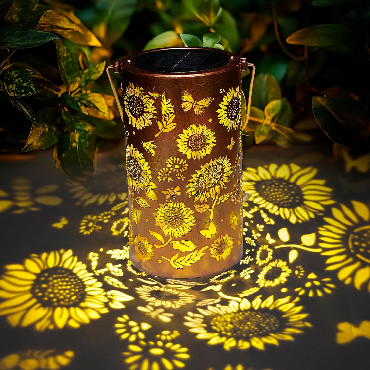 Sunflower Light and Shadow Lig - Outdoor Lighting Lanterns 评论和价格