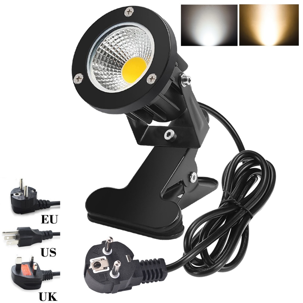 Clip On Spot Light Plug in Wat - Outdoor Lighting Uk 评论和价格