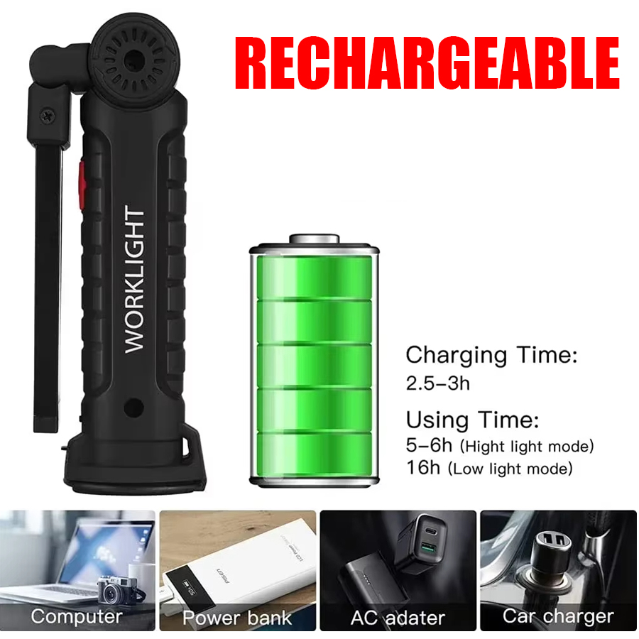 Portable LED Flashlight with M - Outdoor Lighting Types 评论和价格