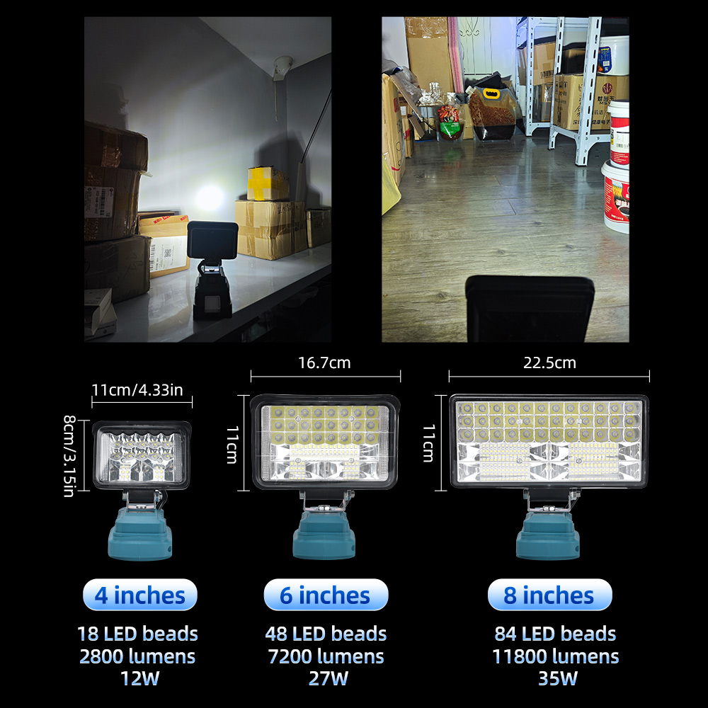 18V LED Lamp Work Light For Ma - Outdoor Lighting Milwaukee 评论和价格