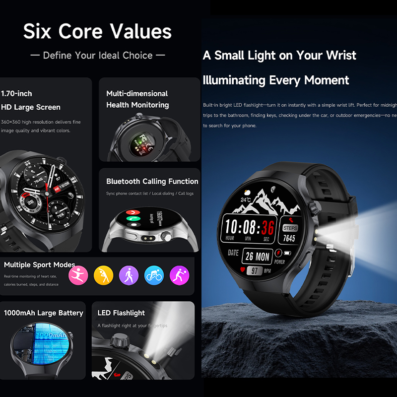 Bluetooth Smart Watch Informat - Outdoor Lighting Wireless 评论和价格