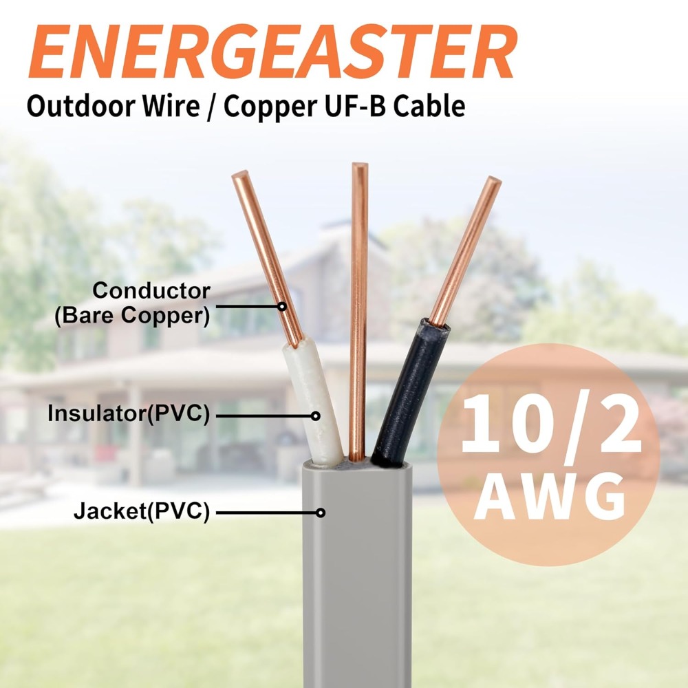 US Shipping 10/2 UF-B Outdoor  - Outdoor Lighting Cable B&Q 评论和价格