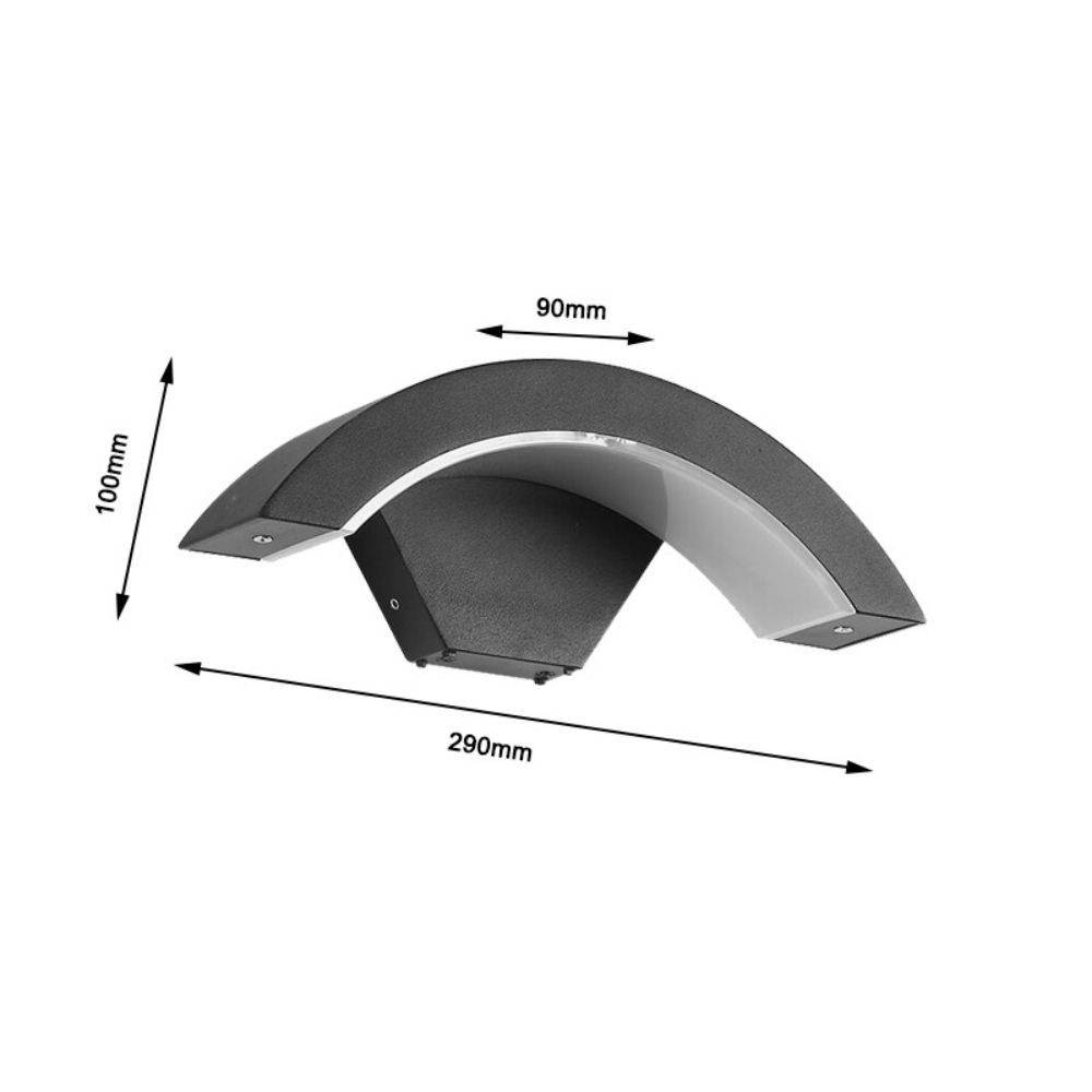 9W RGBW Smart Outdoor Wall Lam - Outdoor Lighting Zigbee 评论和价格