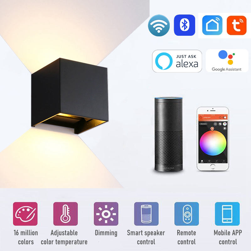 Tuya WIFI Smart RGB LED Wall L - Outdoor Lighting Zigbee 评论和价格