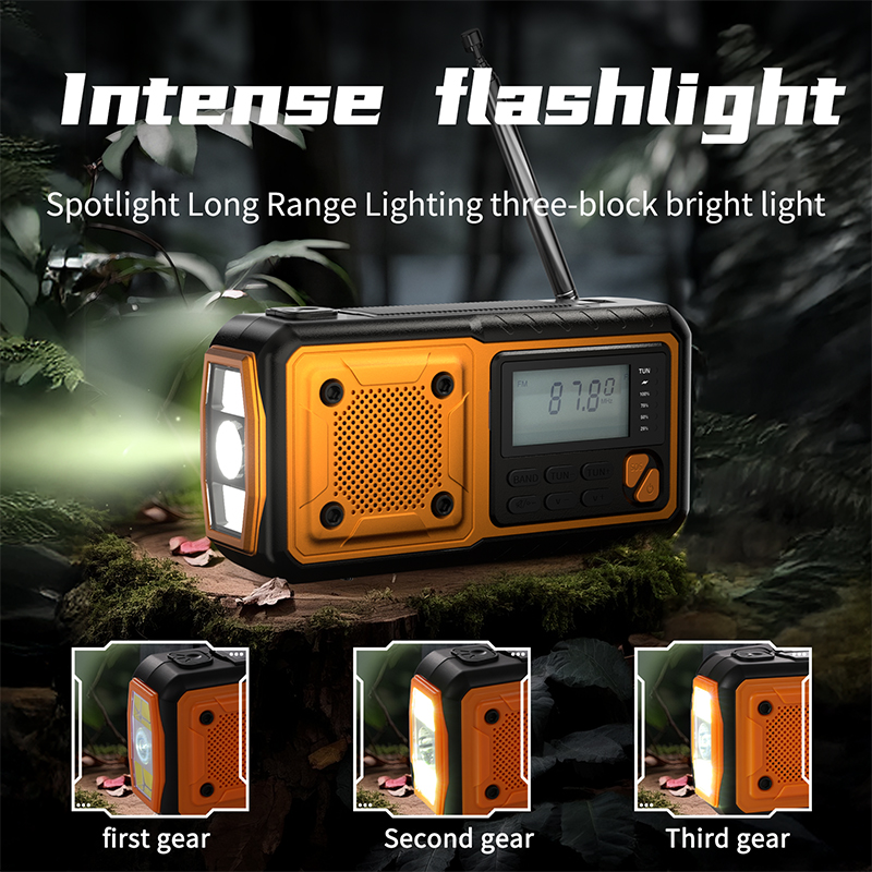 SY-376 Solar and Hand Crank Po - Outdoor Lighting Unit 评论和价格