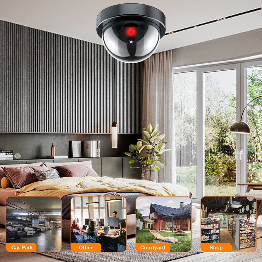 Dummy Security Camera,Fake Cam - Outdoor Lighting Wireless 评论和价格