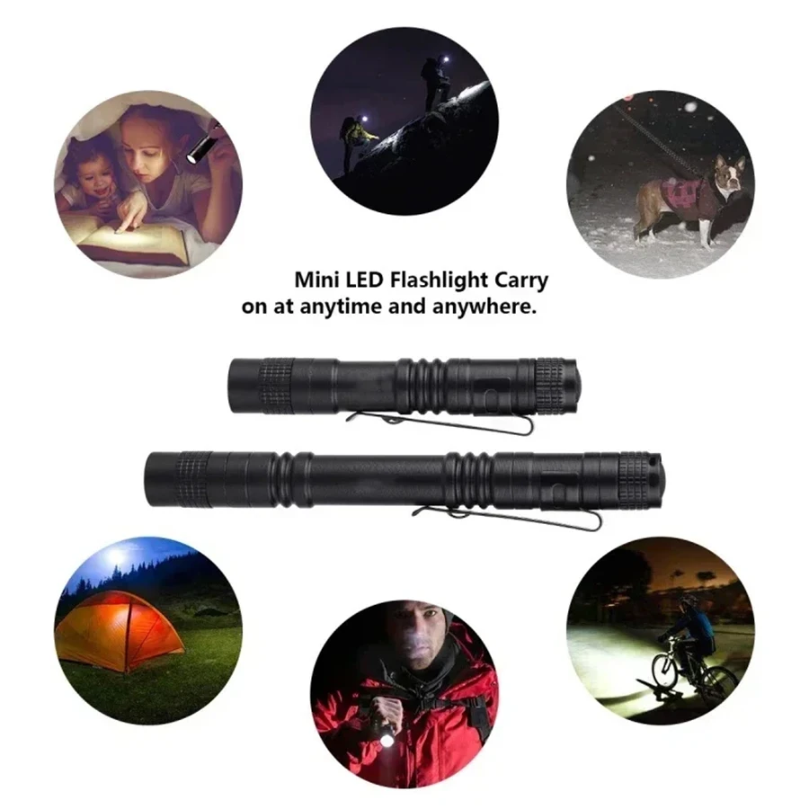 Mini Portable LED Flashlight P - Outdoor Lighting Fixtures 评论和价格