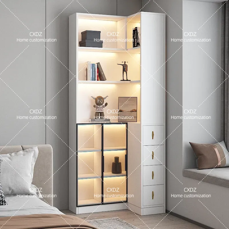 Light Luxury Corner Cabinet wi - Outdoor Lighting Unit 评论和价格