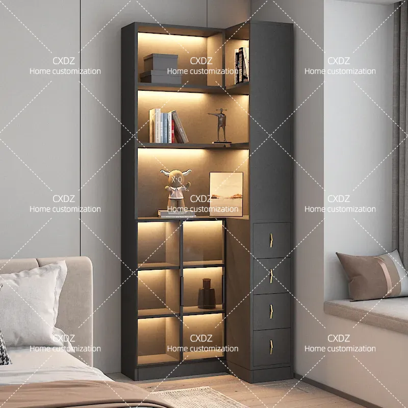Light Luxury Corner Cabinet wi - Outdoor Lighting Unit 评论和价格