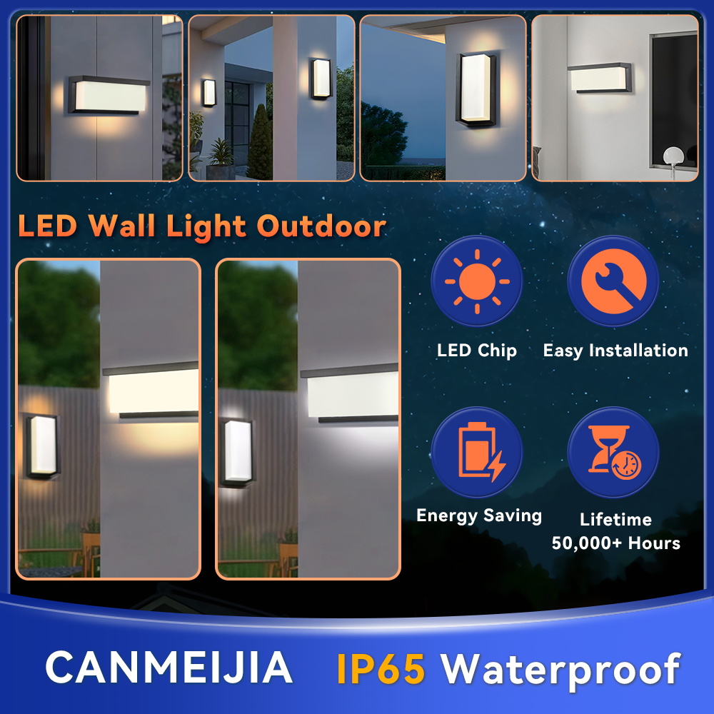 Modern square wall light LED F - Outdoor Lighting Zigbee 评论和价格