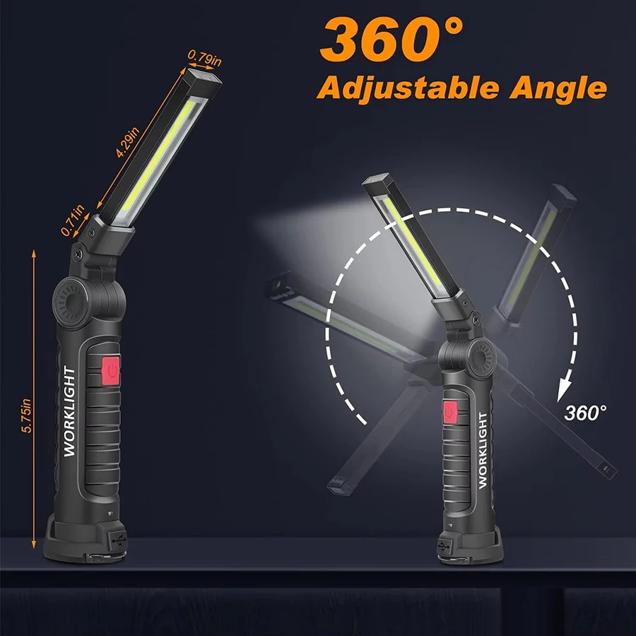 Rechargeable Magnetic Work Lig - Outdoor Lighting Lanterns 评论和价格