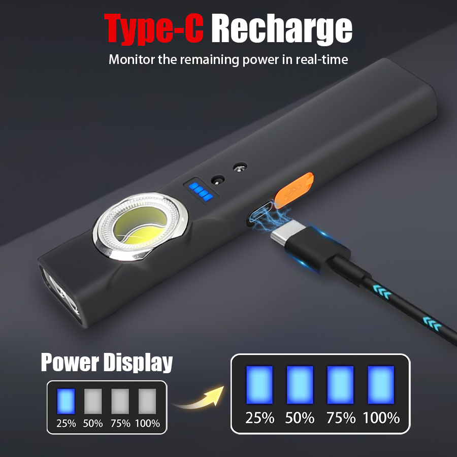 Portable Sensor LED Flashlight - Outdoor Lighting Types 评论和价格