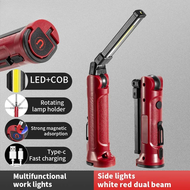 COB LED Work Light Rechargeabl - Outdoor Lighting Fixtures 评论和价格