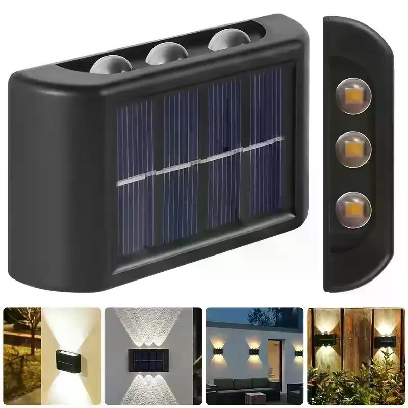 Solar Wall Lamp Outdoor Waterp - Outdoor Lighting Up And Down 评论和价格