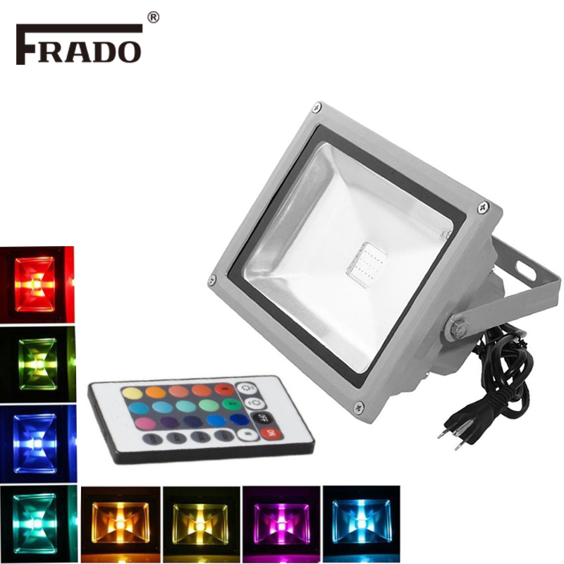 RGB LED Flood Lights 10W LED E - Outdoor Lighting Zigbee 评论和价格