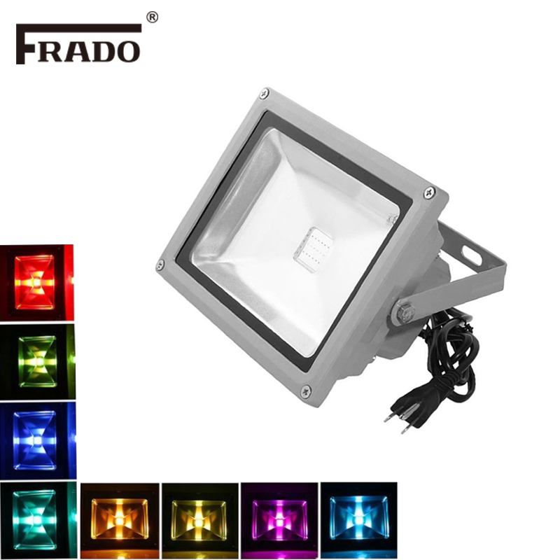 RGB LED Flood Lights 10W LED E - Outdoor Lighting Zigbee 评论和价格