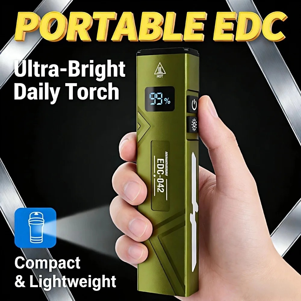 New EDC Mini Super Bright Flas - Outdoor Lighting Types 评论和价格