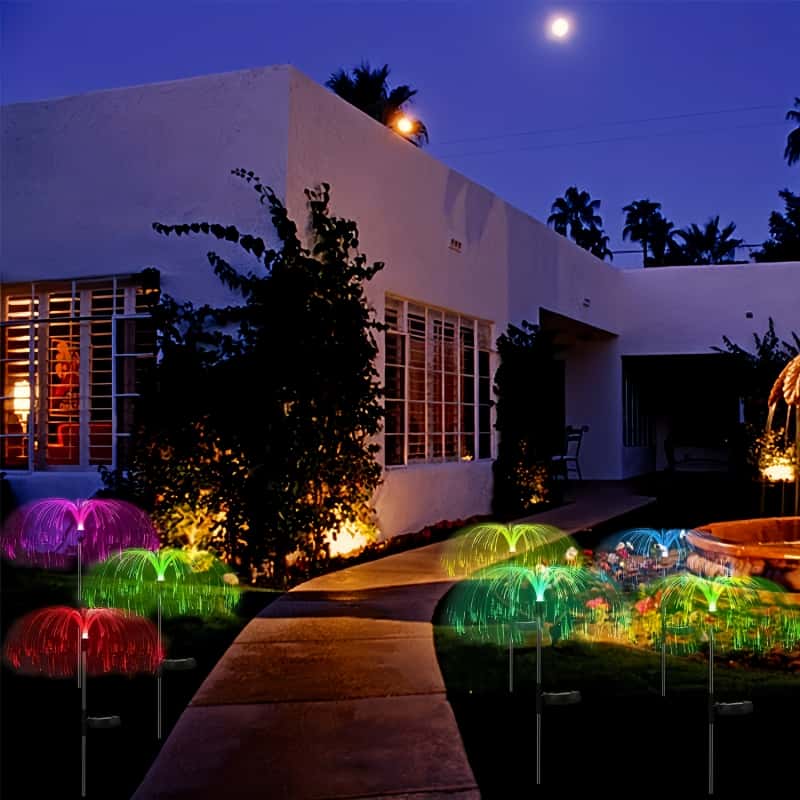 5 Pcs Solar Jellyfish LED Ligh - Outdoor Lighting Jellyfish 评论和价格