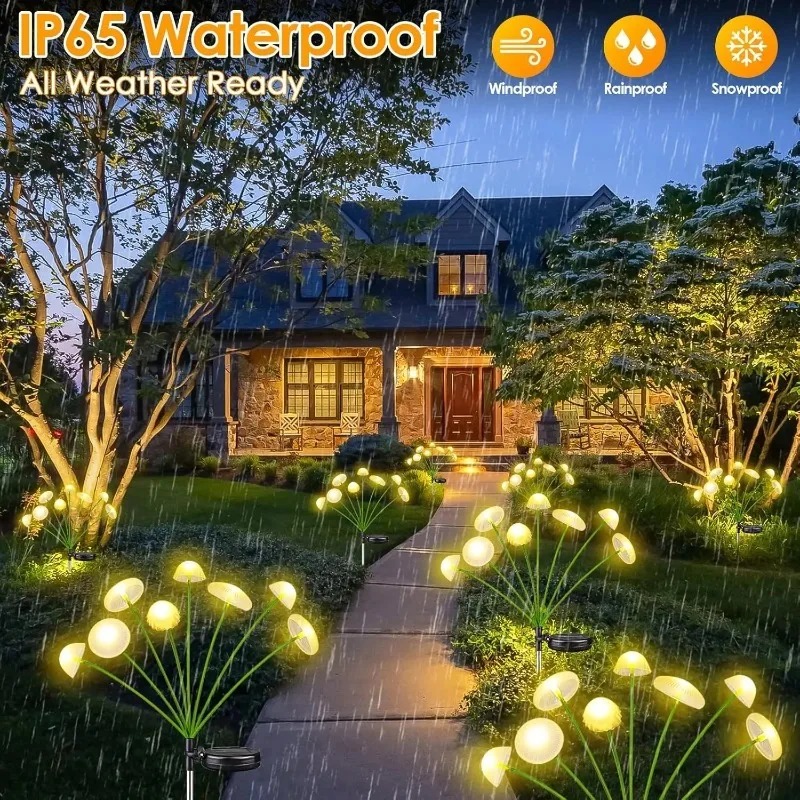 6LEDS Solar Mushroom Ambient L - Outdoor Lighting Jellyfish 评论和价格