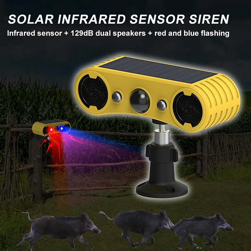Solar Motion Sensor Alarm LED  - Outdoor Lighting Experts 评论和价格