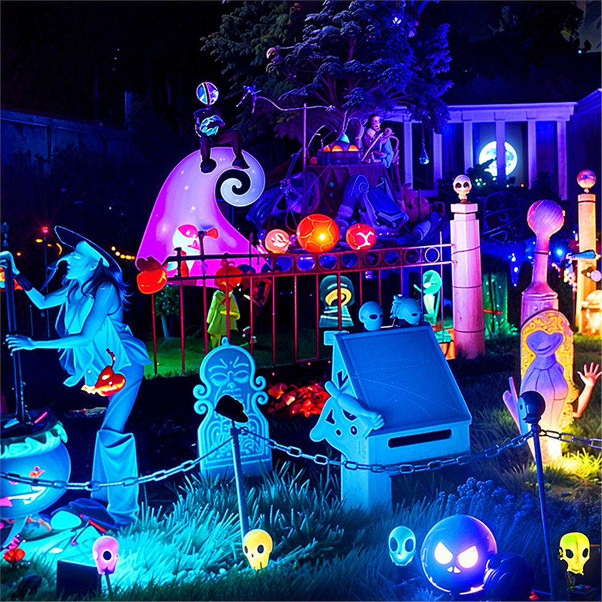 Nices 100W RGBCW LED Flood Lig - Outdoor Lighting Uk 评论和价格
