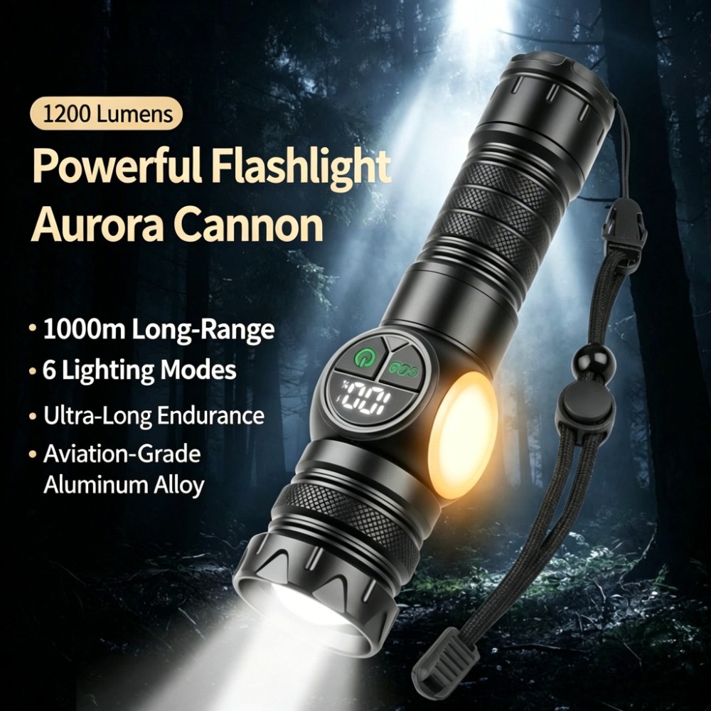 White Light LED Flashlight Typ - Outdoor Lighting Types 评论和价格