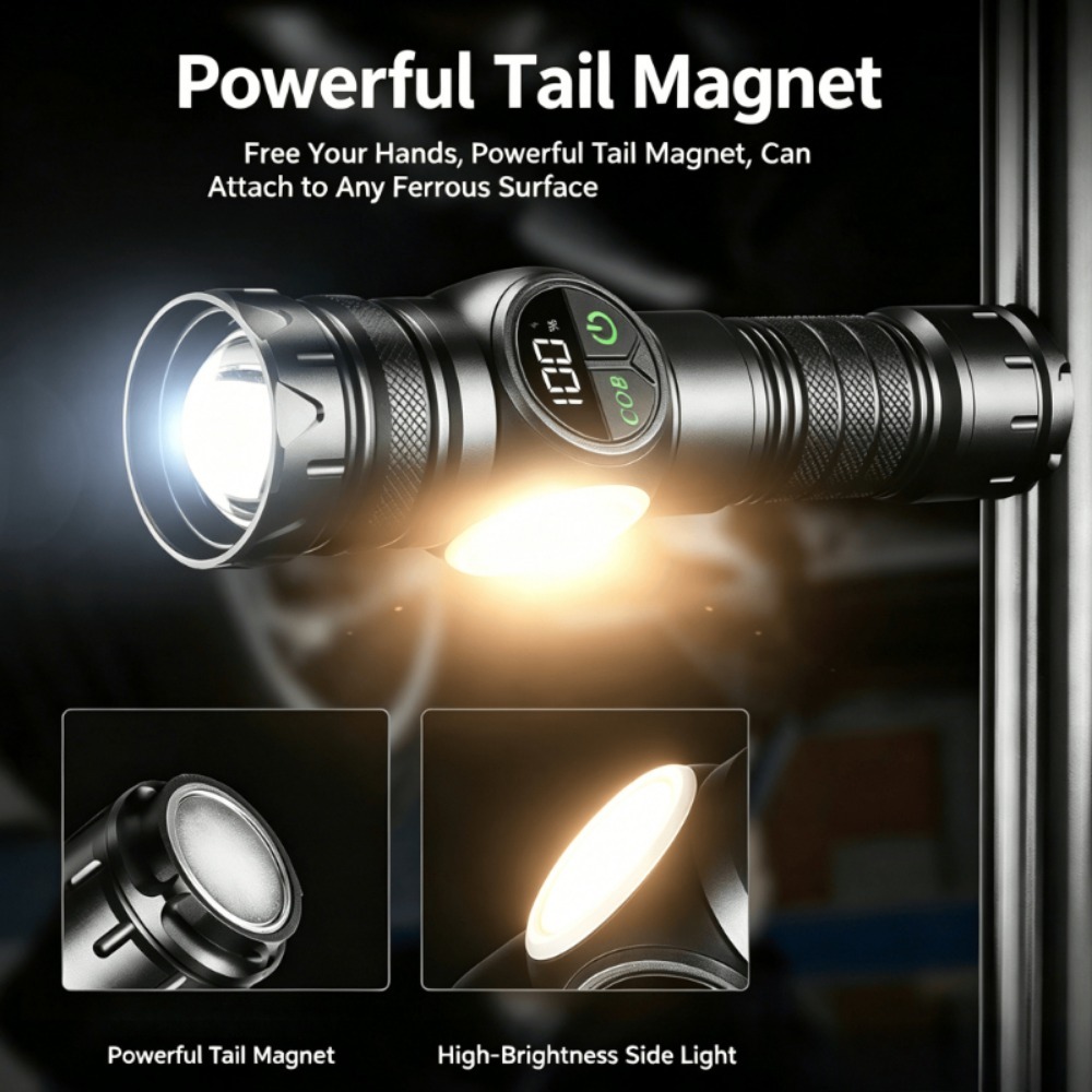White Light LED Flashlight Typ - Outdoor Lighting Types 评论和价格