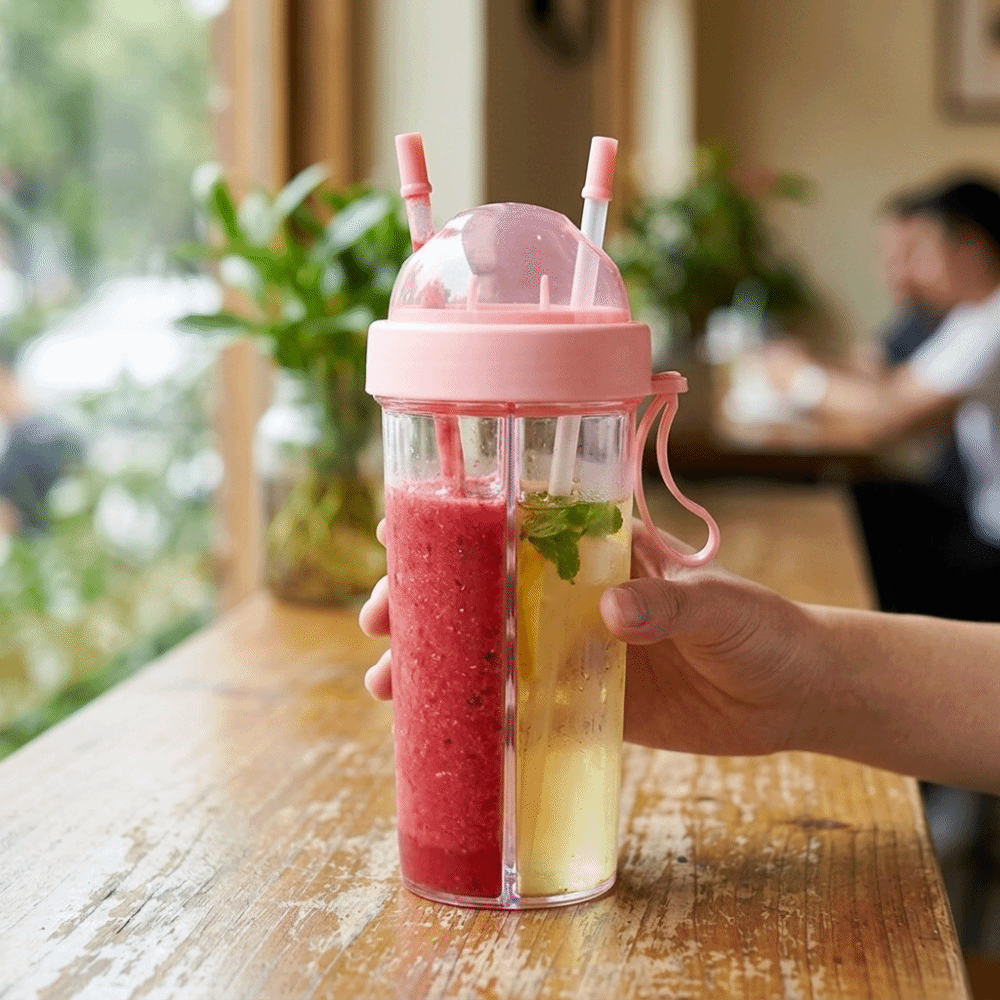 600ML Dual Drink Cup Dual Mout - Outdoor Lighting Youtube 评论和价格