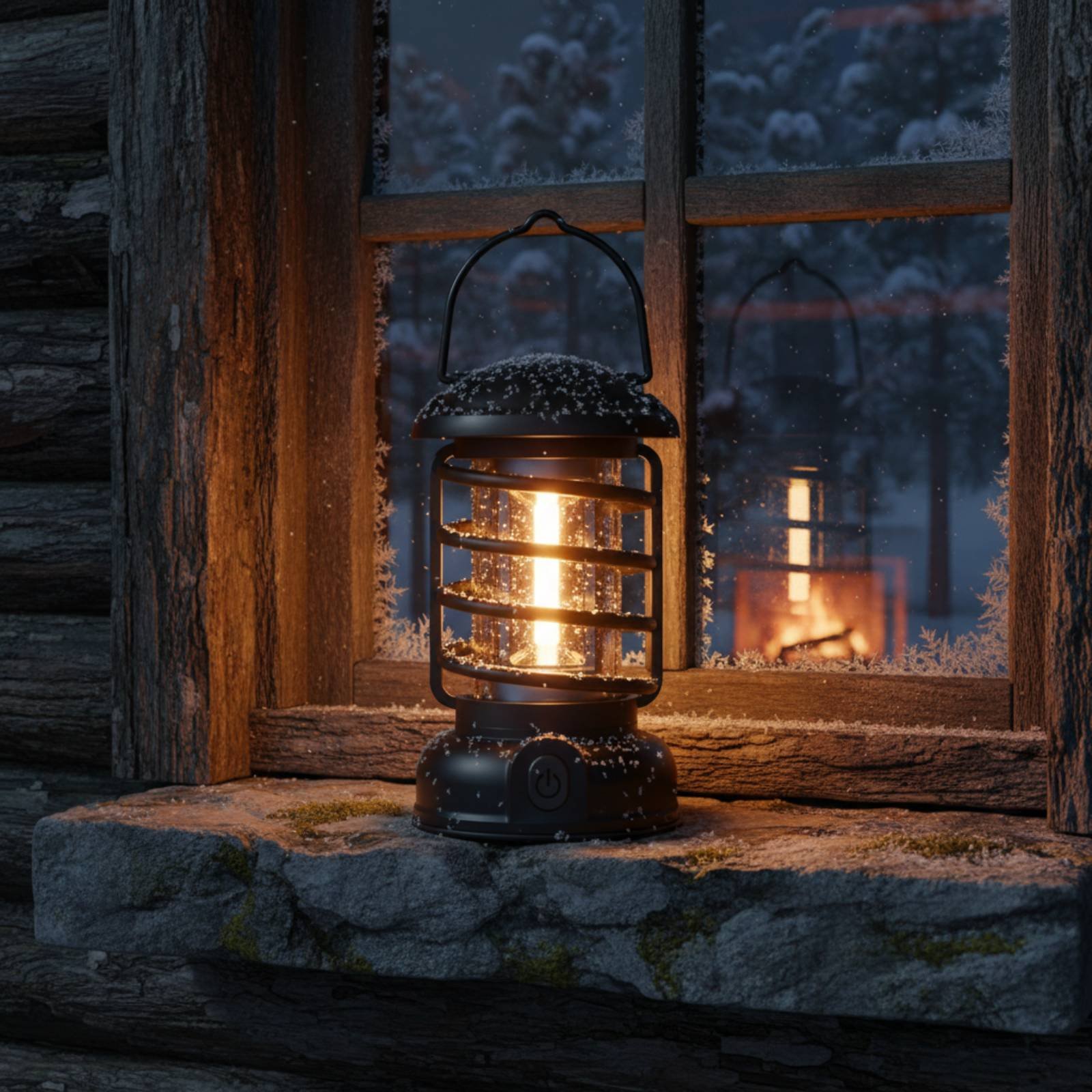 Retro Camping Lantern Two-Way  - Outdoor Lighting Lanterns 评论和价格