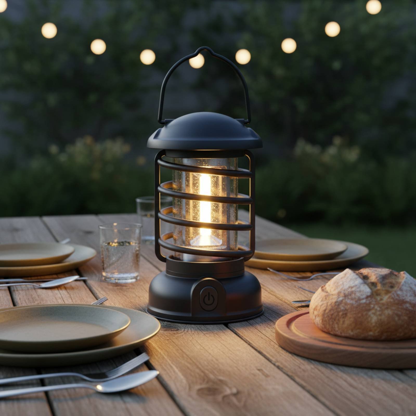 Retro Camping Lantern Two-Way  - Outdoor Lighting Lanterns 评论和价格