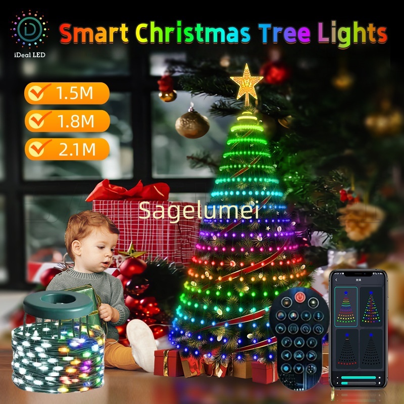 RGBIC 400LEDs Christmas Lights - Outdoor Lighting Uk 评论和价格
