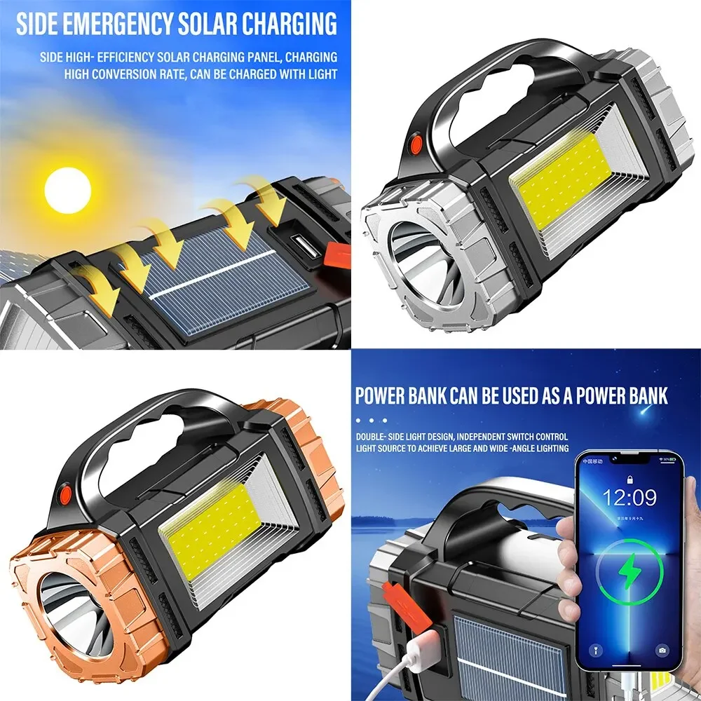 New Upgrade Rechargeable High  - Outdoor Lighting Types 评论和价格