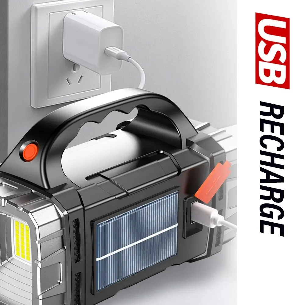 New Upgrade Rechargeable High  - Outdoor Lighting Types 评论和价格