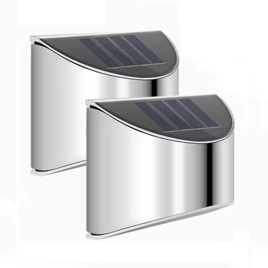 2Pcs Solar Garden Light Stainl - Outdoor Lighting Experts 评论和价格