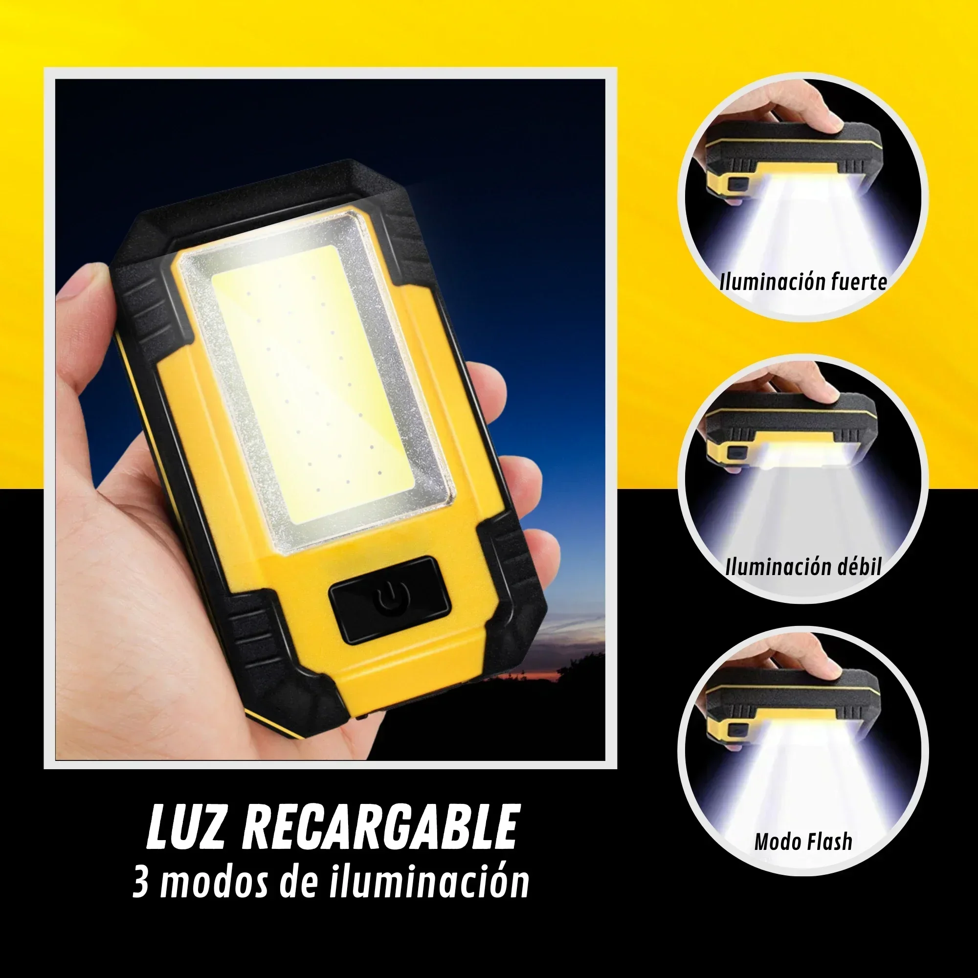 Portable 4000MaH Rechargeable  - Outdoor Lighting Lanterns 评论和价格
