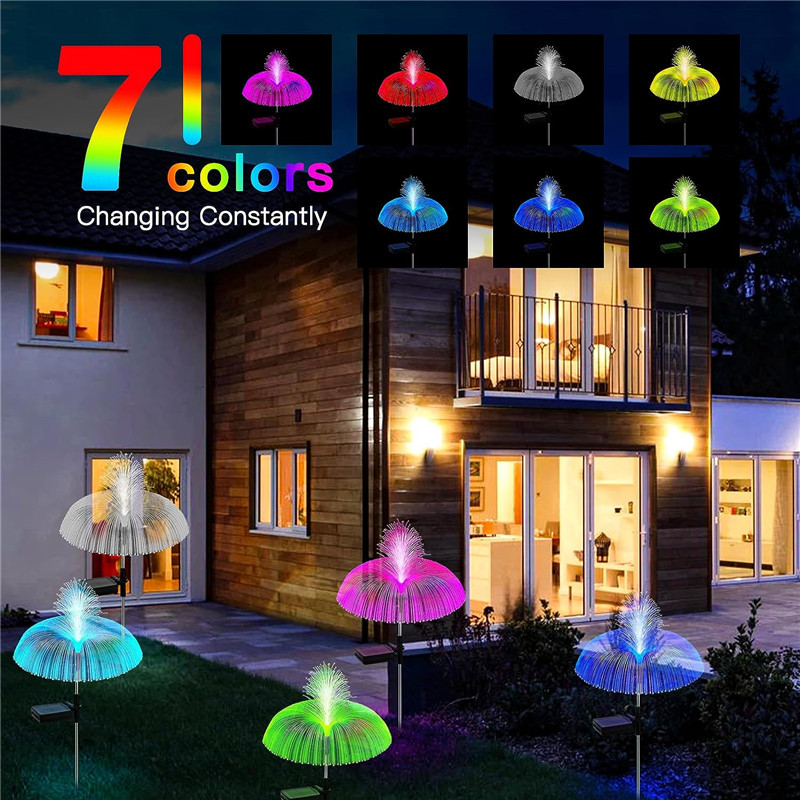 Solar LED Jellyfish Lights Out - Outdoor Lighting Jellyfish 评论和价格