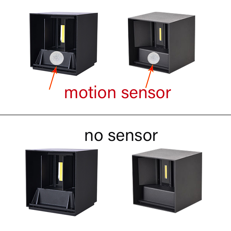 Motion Sensor LED Wall Lamp IP - Outdoor Lighting Up And Down 评论和价格