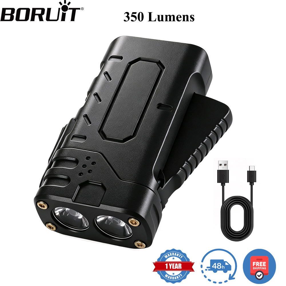 BORUIiT Hand Crank EDC LED Fla - Outdoor Lighting Types 评论和价格