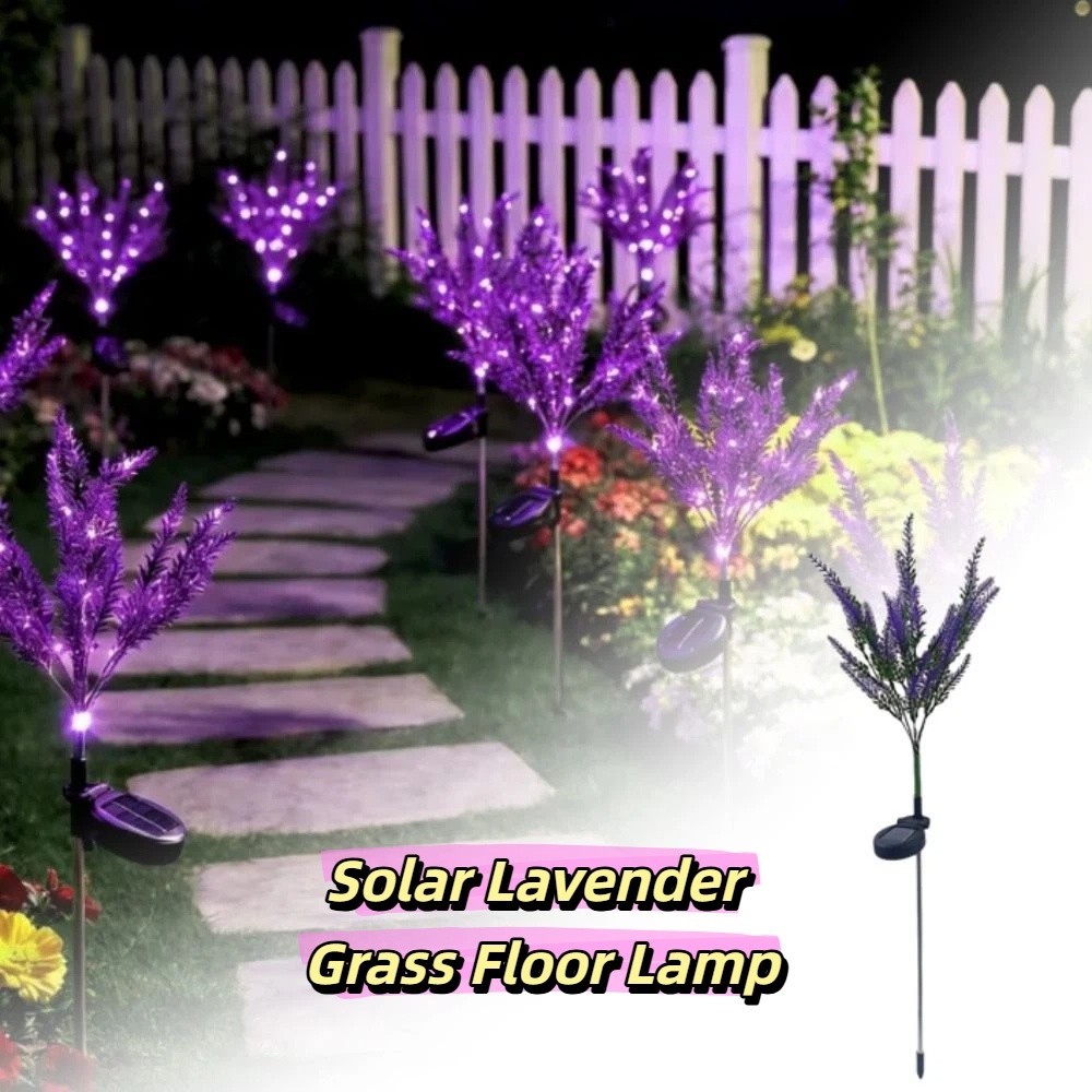 Purple LED Solar Lavender Ligh - Outdoor Lighting Unit 评论和价格