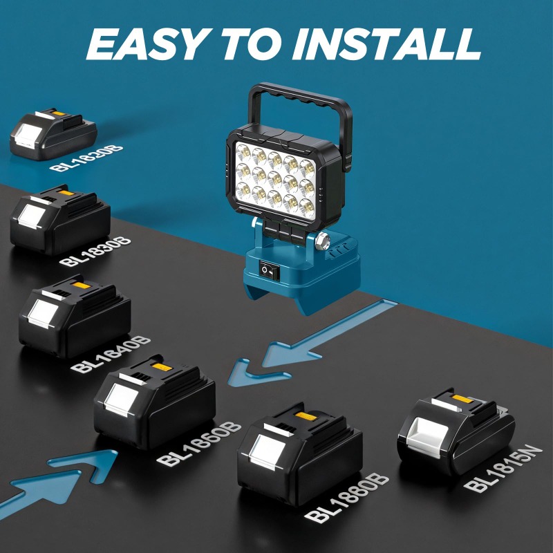 Portable Work Light Home Light - Outdoor Lighting Milwaukee 评论和价格