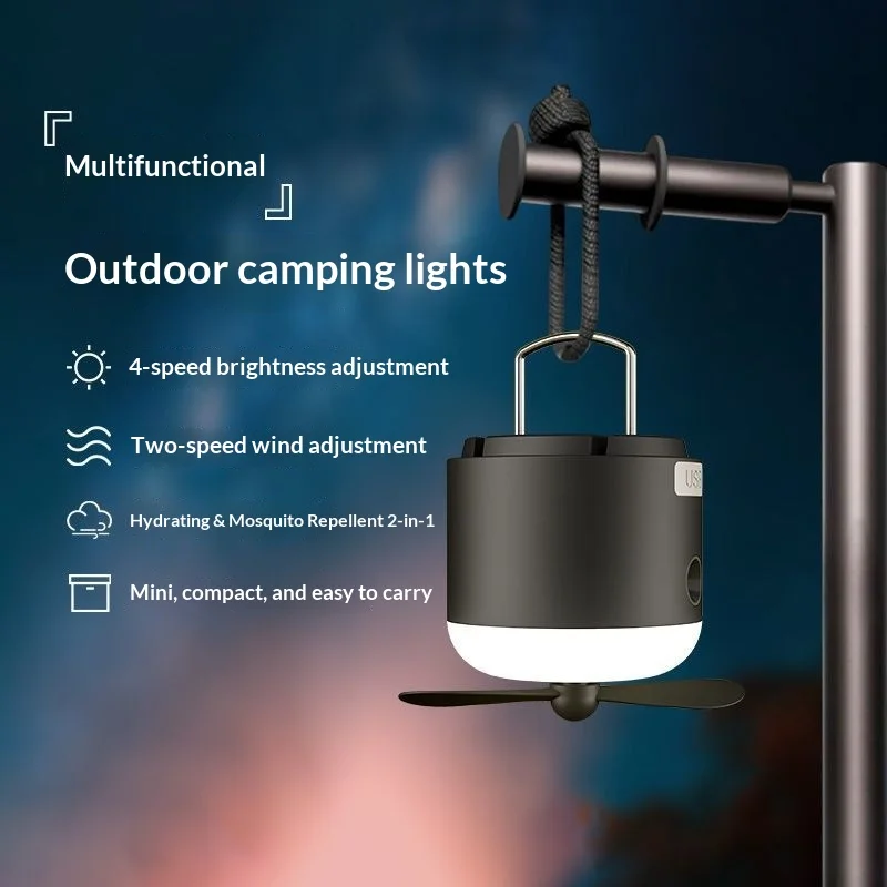 Camping Fan Rechargeable Wirel - Outdoor Lighting Wireless 评论和价格