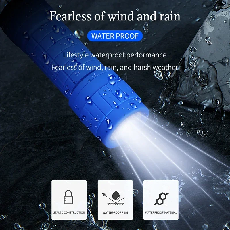 Mini Portable Flashlight Nine  - Outdoor Lighting Fixtures 评论和价格
