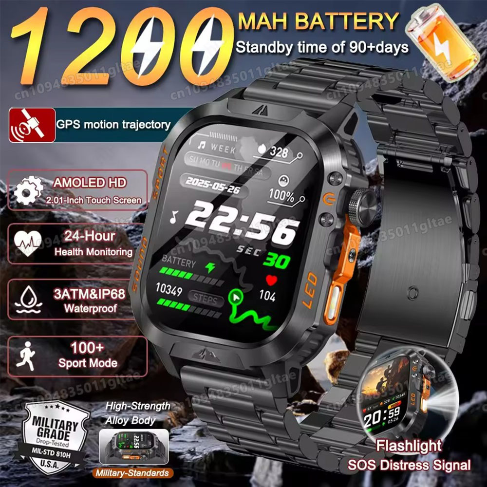 2026 New Military Smart Watch  - Outdoor Lighting Smart Controller 评论和价格